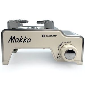 Туристична газова плитка BaseCamp Camping Stove Mokka (Bone White) для цангових балонів, Колір виробника: Bone White
