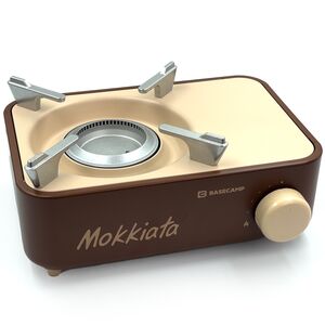Туристична газова плитка BaseCamp Camping Stove Mokkiata (Brown) для цангових балонів, Колір виробника: Brown