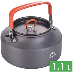 Туристичний чайник Naturehike NH17C020-H на 1,1 л, анодований алюміній, Об'єм: 1,1
