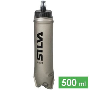 М'яка пляшка для води з поїлкою Silva Soft Flask на 500 мл, Об'єм: 500