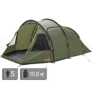5-місний кемпінговий намет Easy Camp Hidra 5, Кількість місць: 5, Колір: Green