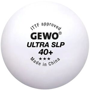 М'ячики для настільного тенісу Gewo Ultra SLP, 6 шт.
