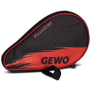 Чохол для ракетки Gewo Wave (Black/Red), Форма: округла, Колір: Black/Red