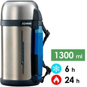 Термос для чаю/кави Zojirushi SF-CC13 (XA/Steel) на 1,3 л, Об'єм: 1300, Колір: XA/Steel