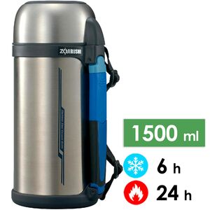 Термос для чаю/кави Zojirushi SF-CC15 (XA/Steel) на 1,5 л, Об'єм: 1500, Колір: XA/Steel