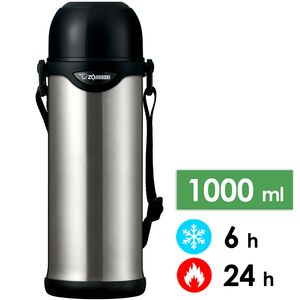 Термос для чаю/кави Zojirushi SJ-TG10 (XA/Steel) на 1 л, Об'єм: 1000, Колір: XA/Steel