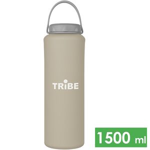 М'яка пляшка для води Tribe Soft Bottle (Grey) на 1,5 л, Об'єм: 1500, Колір: Grey
