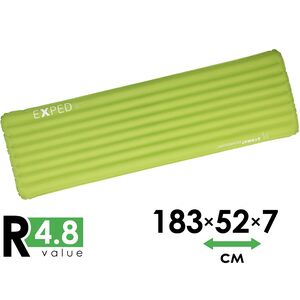 Надувний каремат Exped Ultra 5R - M: з мішком-насосом, Товщина: 7, Тип розміру: M, Колір виробника: Lichen