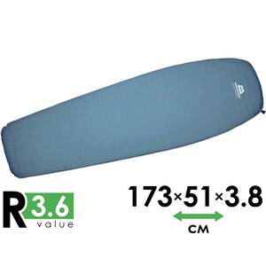 Самонадувний каремат Mountain Equipment Helium Warmzone 3.8 - Wmns Regular, Товщина: 3,8, Тип розміру: Wmns Regular, Колір виробника: 01123/Deep Sea