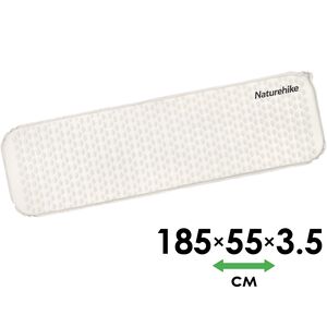 Самонадувний каремат Naturehike CNK2300DZ013 - Rectangular (Light Grey), Товщина: 3,5, Тип розміру: Rectangular, Колір виробника: Light Grey