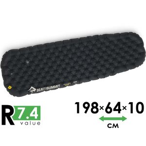Надувний каремат Sea to Summit Ether Light XR Pro Insulated - Large: з мішком-насосом, Товщина: 10, Тип розміру: Large, Колір виробника: Pirate Black