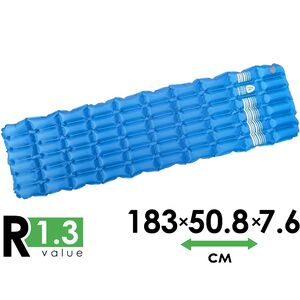 Надувний каремат Sierra Designs Shadow Mountain, Товщина: 7,6, Колір виробника: Blue