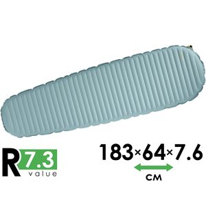 Надувний каремат Therm-a-Rest NeoAir Xtherm NXT - Regular Wide: з мішком-насосом, Товщина: 7,6, Тип розміру: Regular Wide, Колір виробника: Neptune
