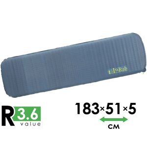 Самонадувний каремат Rab Exosphere 3.5 - Regular, Товщина: 5, Тип розміру: Regular, Колір виробника: Orion Blue