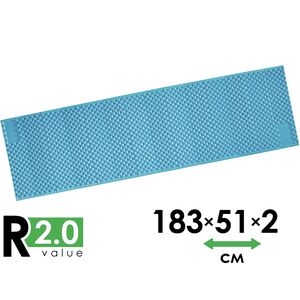 Складний каремат Therm-a-Rest Z Lite Sol (Blue/Silver) - Regular, Товщина: 2, Тип розміру: Regular, Колір виробника: Blue/Silver
