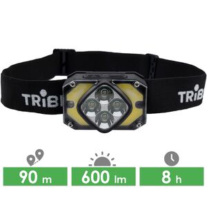 Налобний ліхтар акумуляторний з сенсорним керуванням Tribe Night Vision з червоним світлом, USB Type-C