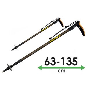 Трекінгова палиця Vipole Walker, 63-135 см - 1 шт., Тип розміру: 63-135