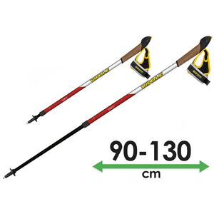 Палиці для скандинавської ходьби Vipole Vario DLX (Red), 90-130 см, Тип розміру: 90-130, Колір виробника: Red