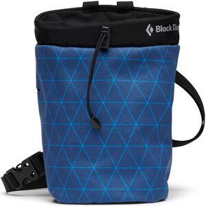 Мішечок для магнезії Black Diamond Gym (Ultra Blue Triangle), Тип розміру: M/L, Колір виробника: Ultra Blue Triangle