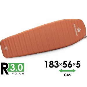 Самонадувний каремат Sea to Summit Pursuit SI -  Regular, Товщина: 5, Тип розміру: Regular, Колір виробника: Bombay Brown