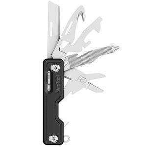 Міні-мультитул NexTool Multi Functional Knife (Black) - 11 функцій, Колір рукоятки: Black