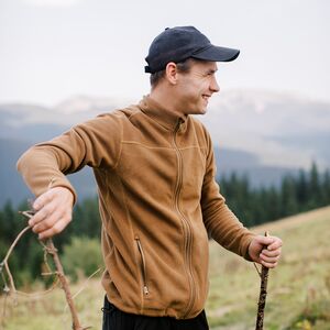 Фліска чоловіча Tribe Fleece Jacket Full Zip (Sand), Колір виробника: Sand, Розмір: 56