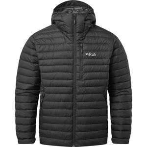 Пуховик чоловічий Rab Microlight Alpine Jacket (Black), Колір виробника: Black, Розмір: L