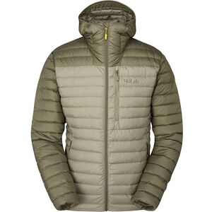 Пуховик чоловічий Rab Microlight Alpine Jacket (Light Khaki/Stone), Колір виробника: Light Khaki/Stone, Розмір: L