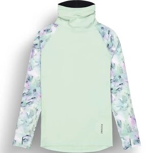 Фліска жіноча Picture Organic Pagaya High - SWT152 (Blurry Water Print-Silt Green), Колір виробника: Blurry Water Print-Silt Green, Розмір: L