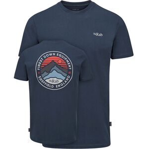 Футболка чоловіча Rab Basecamp 3 Peak (Tempest Blue), Колір виробника: Tempest Blue, Розмір: L