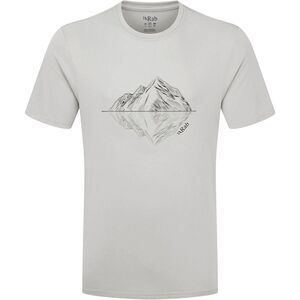 Футболка чоловіча Rab Crimp Reflection (Light Zinc), Колір виробника: Light Zinc, Розмір: L