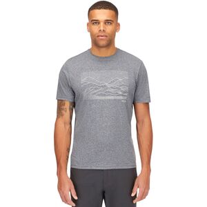 Футболка чоловіча Rab Mantle Outline (Beluga), Колір виробника: Beluga, Розмір: L