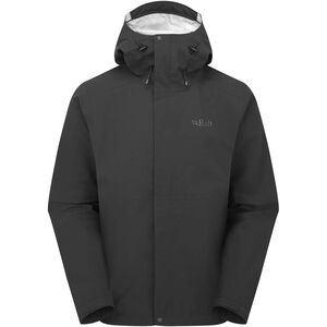 Штормівка чоловіча Rab Firewall Jacket (Black), Колір виробника: Black, Розмір: XXL