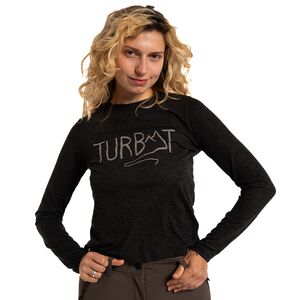 Лонгслів жіночий Turbat Magic Logo (Caviar), Колір виробника: Caviar, Розмір: XL