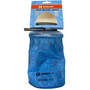 М'яка пляшка для води BaseCamp на 1 л, Об'єм: 1000, Колір: Blue