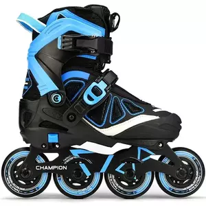 Дитячі роликові ковзани Micro Champion (Blue/Black), інлайн, Колір виробника: Blue/Black, Розмір виробника: 29-32