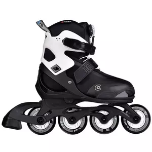 Дитячі роликові ковзани Micro Joy (Black/White), інлайн, Колір виробника: Black/White, Розмір виробника: 29-32