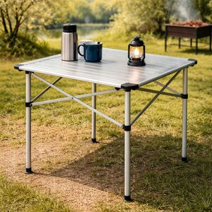 Розкладний стіл з алюмінію Pinguin Table S - 70x70x75 см