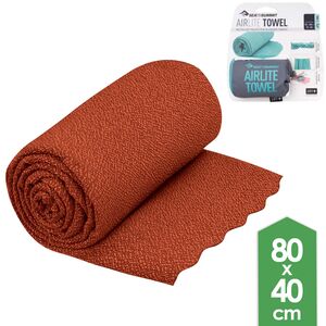 Ультралегкий рушник з мікрофібри з чохлом Sea to Summit AirLite Towel - S (Picante), 80x40 см, Тип розміру: S, Колір: Picante