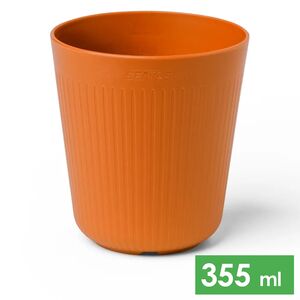 Туристичний стакан Sea to Summit Camp (Burnt Orange) на 355 мл, харчовий пластик, Об'єм: 355, Колір: Burnt Orange