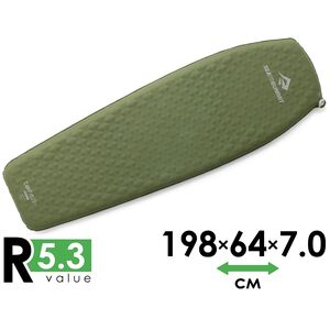 Самонадувний каремат Sea to Summit Camp Plus - Large, Товщина: 7, Тип розміру: Large, Колір виробника: Cypress