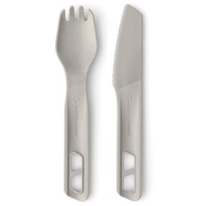 Туристичний набір пластикових столових приборів Sea to Summit Horizon - 2 предмети (Moonstruck): ложка-виделка, ніж, Колір виробника: Moonstruck