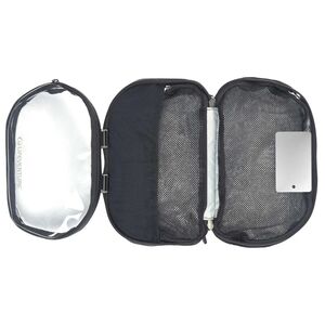 Дорожня косметичка з гачком для підвішування Lifeventure Folding Wash Bag (Black), Колір: Black