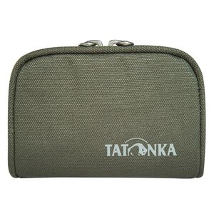 Гаманець на блискавці з захистом для карток Tatonka Plain Wallet RFID Block (Olive), Колір виробника: Olive