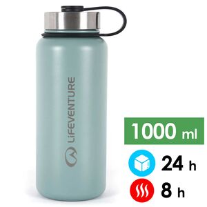 Термопляшка Lifeventure SS Flask (Blue) на 1000 мл, Об'єм: 1000, Колір виробника: Blue