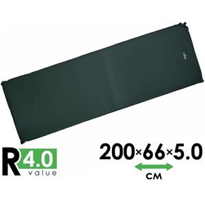 Самонадувний каремат Tribe Ranger 5 см Long (Dark Green), Товщина: 5, Колір виробника: Dark Green