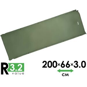 Самонадувний каремат Tribe Comfort 3 см, Товщина: 3, Колір виробника: Green