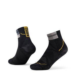 Бігові шкарпетки BUFF&reg; Coolnet Quarter (Graphite), Колір: Graphite, Розмір: L (EU 42-44)