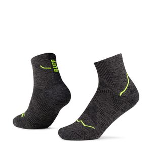 Бігові шкарпетки BUFF&reg; Dryflx Quarter (Black), Колір: Black, Розмір: L (EU 42-44)