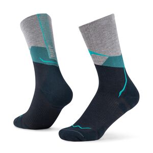 Трекінгові шкарпетки BUFF&reg; Merino Lightweight Crew (Teal), Колір: Teal, Розмір: M (EU 39-41)